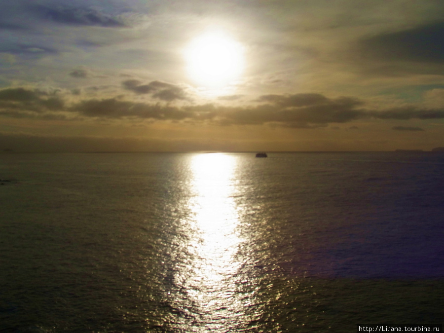 Рассвет над Атлантическим океаном Регион Мадейра, Португалия