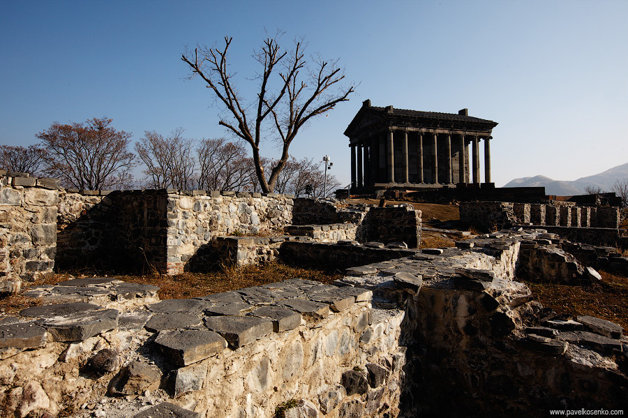 Древнеармянский языческий храм Гарни, I век до нашей эры. Армения