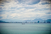 Вид на город с острова Хон Че