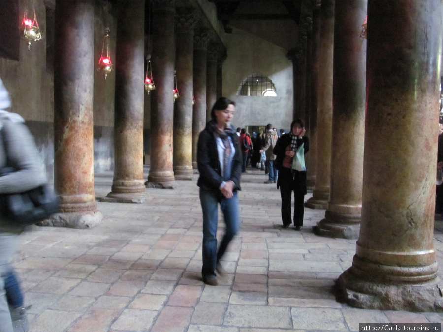 Римские колонны. Вифлеем, Палестина