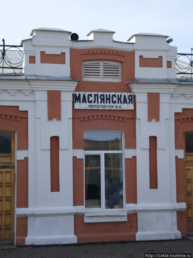 Станция Маслянская (между Тюменью и Омском) Россия