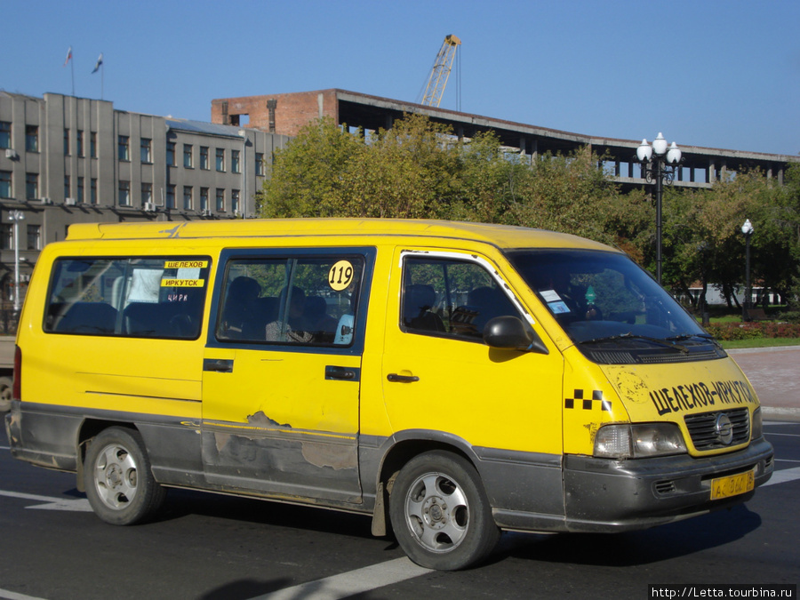 Маршрутное такси Иркутск, Россия