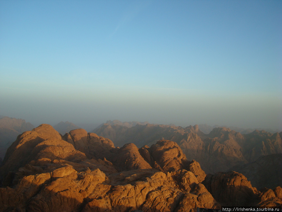 Долина преображается гора Синай (2285м), Египет