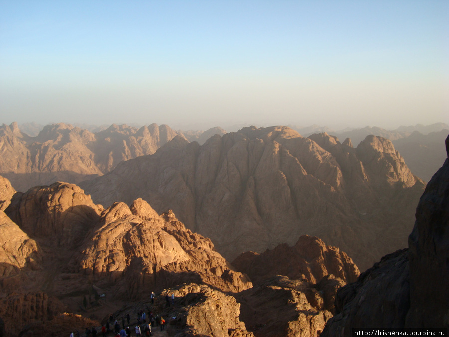 Покорение Синайской Горы. гора Синай (2285м), Египет