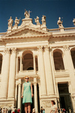 Центральный фасад  собора называют самым красивым в Риме.
