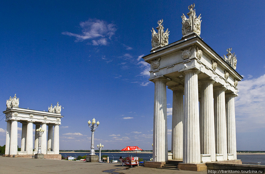 На набережной Волгоград, Россия