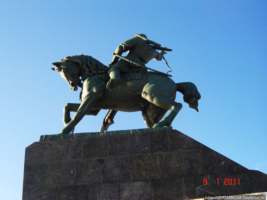 Памятник народному герою Уфа, Россия