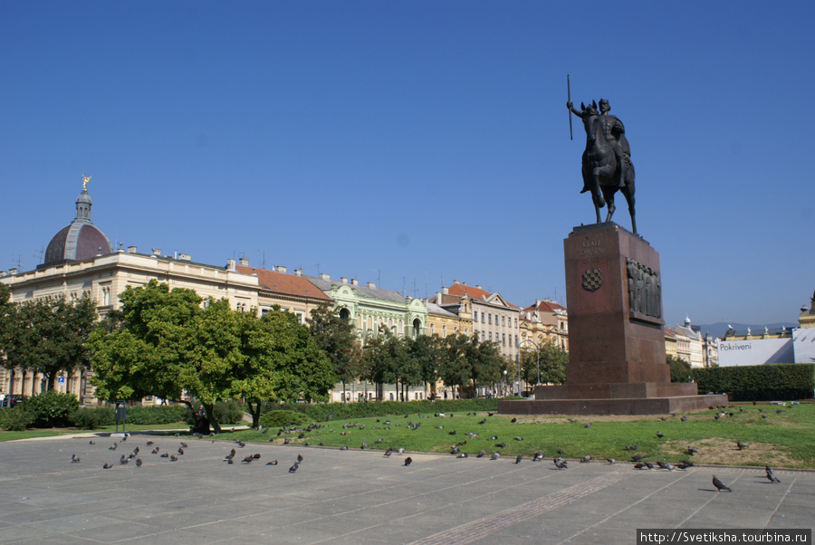 Площадь Короля Томислава Загреб, Хорватия