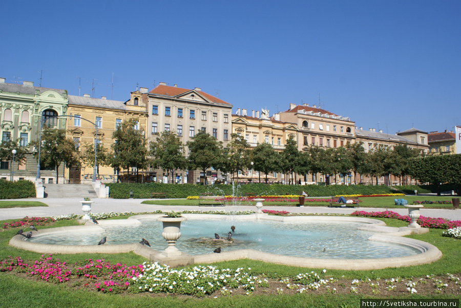 Площадь Короля Томислава Загреб, Хорватия