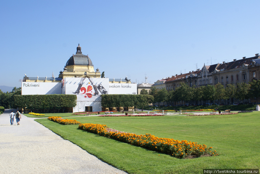 Площадь Короля Томислава Загреб, Хорватия