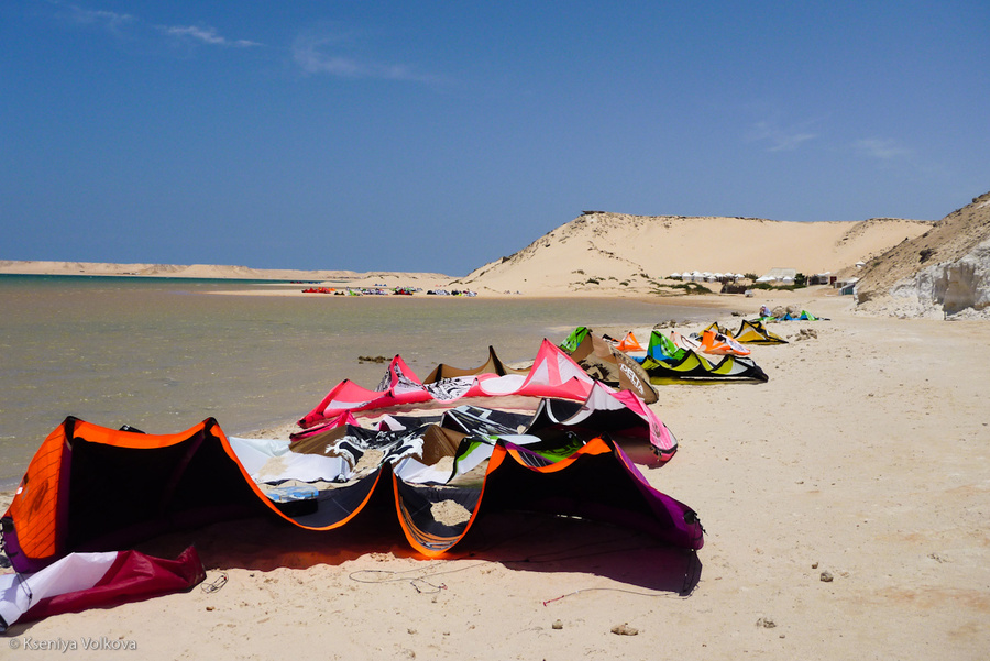 кайт-пляж Дахла, Западная Сахара