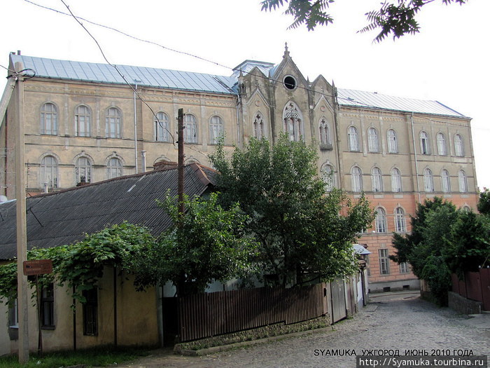 В зздании бывшего монастыря находится физический факультет УжНУ и уникальный зоологический музей — один из богатейших в стране. Ужгород, Украина