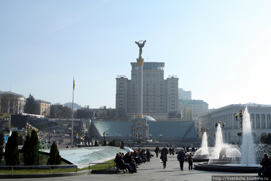 Площадь независимости Киев, Украина