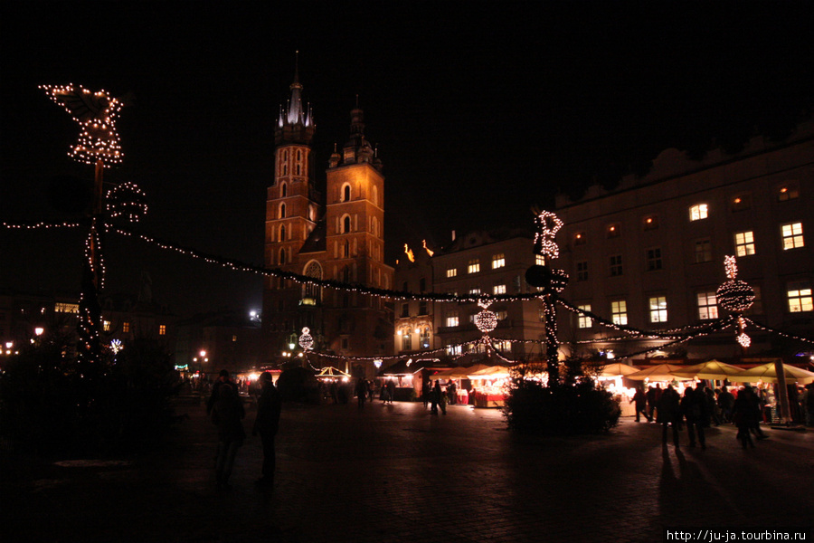 Рождественский Краков через 2 недели после Рождества) Краков, Польша
