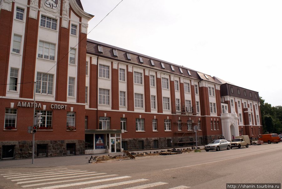 Здание городской администрации в Гусеве Гусев, Россия