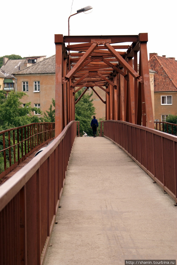 Мост через реку Писса Гусев, Россия
