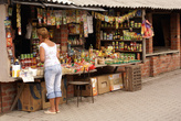 На рынке в Гусеве