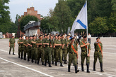 Морская пехота с андреевским флагом