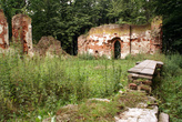Руины кирхи у замка Бальга
