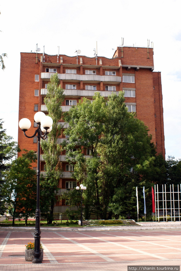 Гостиница в центре Зеленоградска