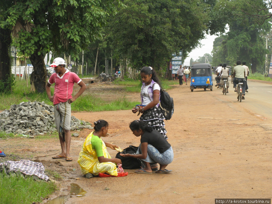 Гадалка и её клиенты Килиноччи, Шри-Ланка