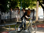 хорошее дело....  учиться ездить на велосипеде в Берлине
