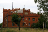 Старый кирпичный дом в Черняховске