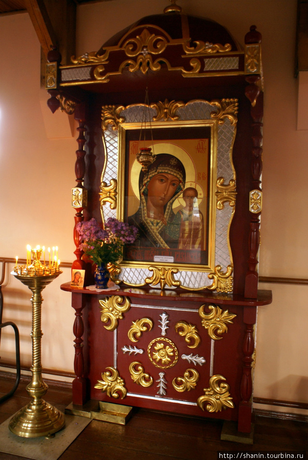 Икона Богородицы в Свято-Михайловском соборе в Черняховске Черняховск, Россия