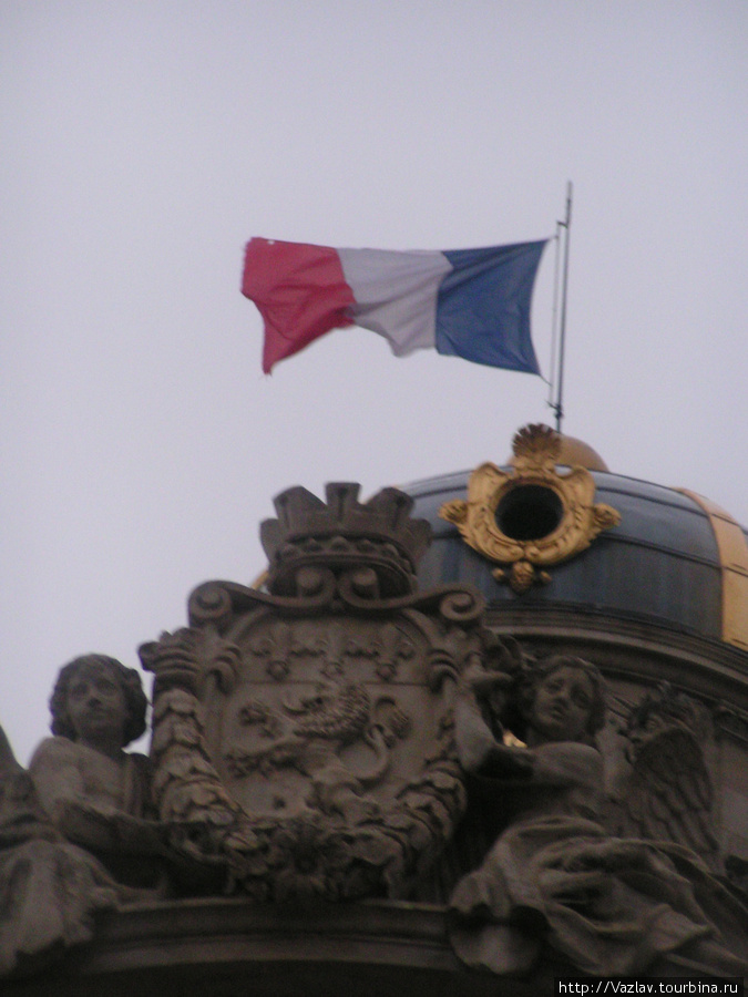 Герб и флаг Лион, Франция