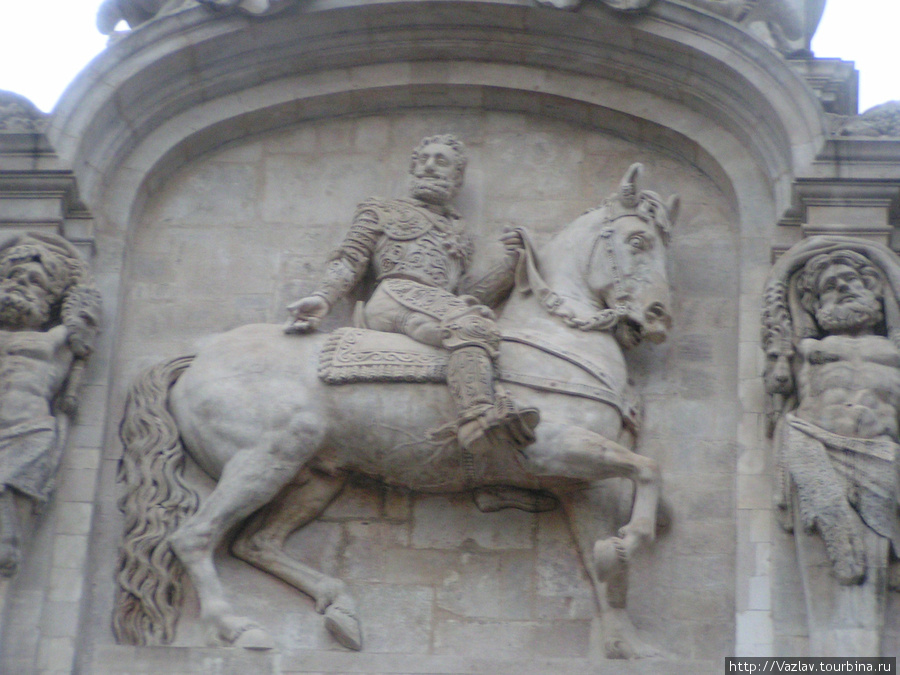Верховой король Лион, Франция