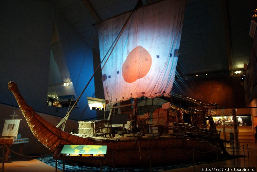 Ра II в Музее Кон-Тики Осло, Норвегия
