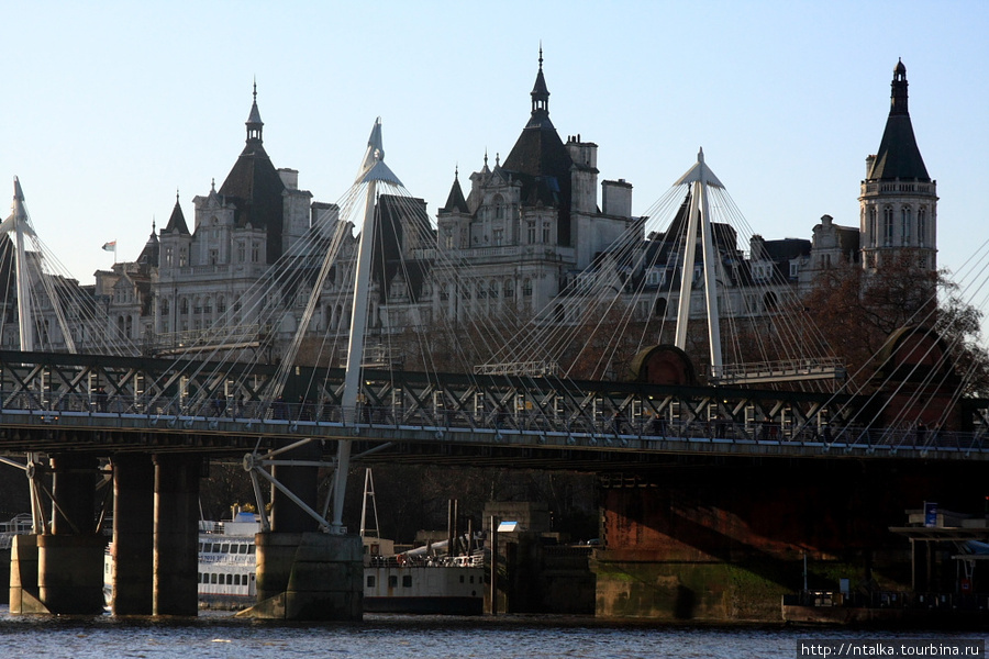 Лондон - прогулка на кораблике от Биг Бена до Гринвича Лондон, Великобритания