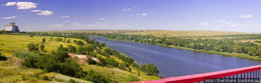 Река Северский Донец Ростовская область, Россия
