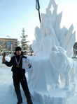 Снежная королева и ее автор с главным призом фестиваля.