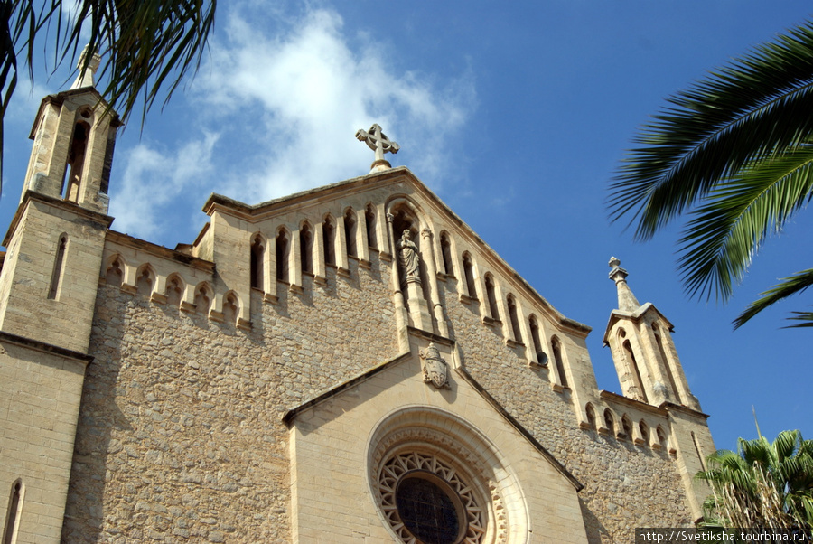 Церковь Сантуари де Сант Сальвадор Арта, остров Майорка, Испания