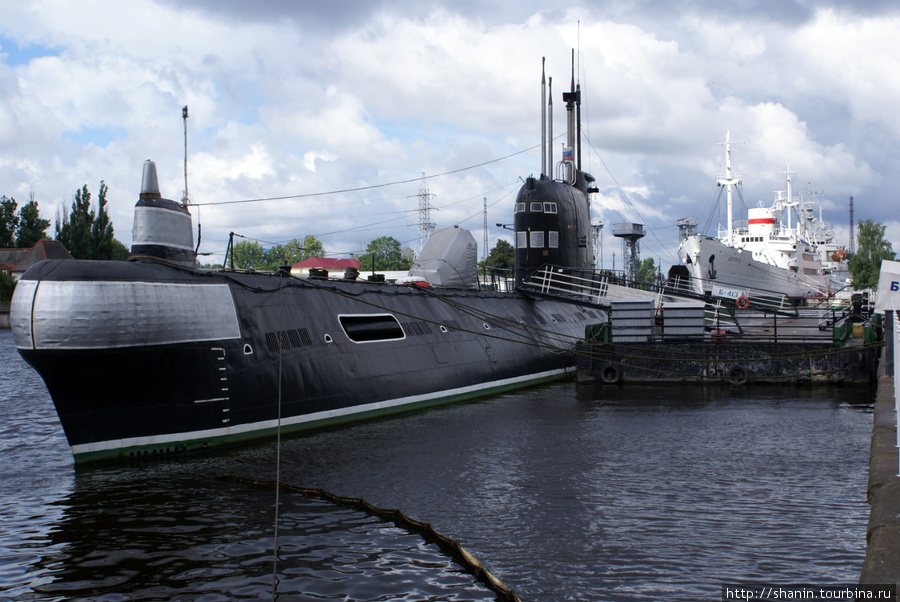 Подводная лодка в Музее мирового океана Калининград, Россия