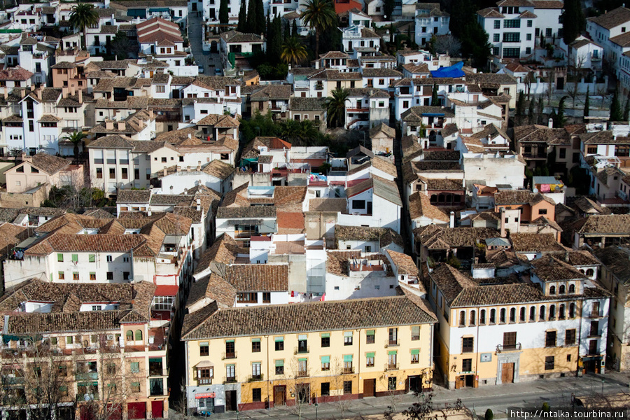 Гранада - старый город Гранада, Испания