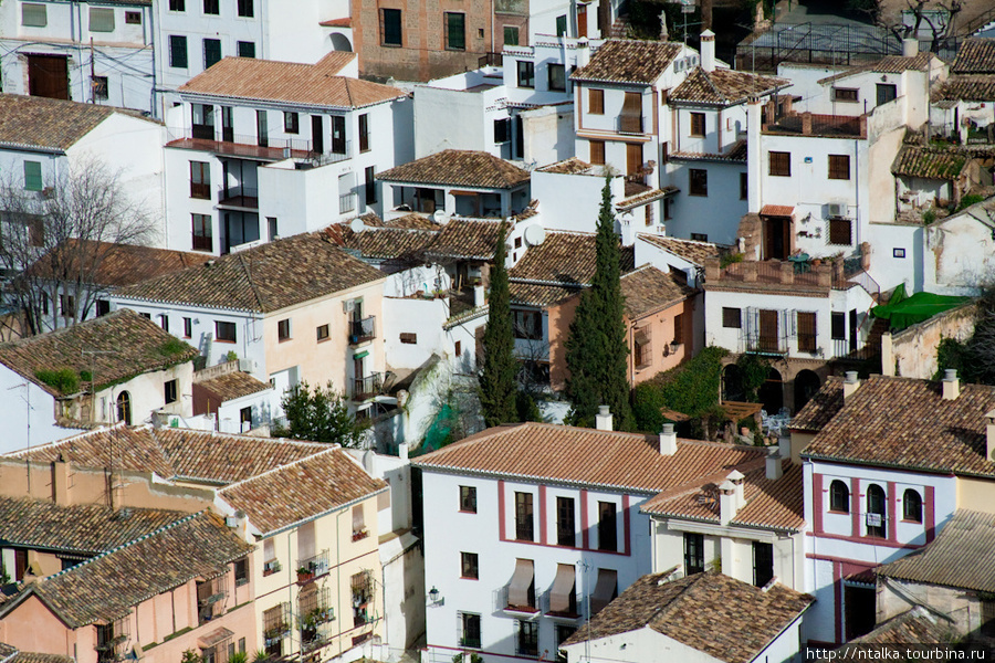 Гранада - старый город Гранада, Испания