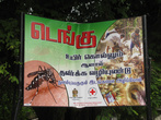 Остерегайтесь малярии, лихорадки денге, комаров, ...