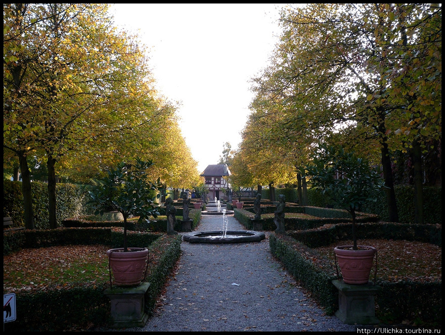Сад Золотых яблок в Нюрнберге. Нюрнберг, Германия