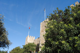 Флаги на башня замка Св. Анджела