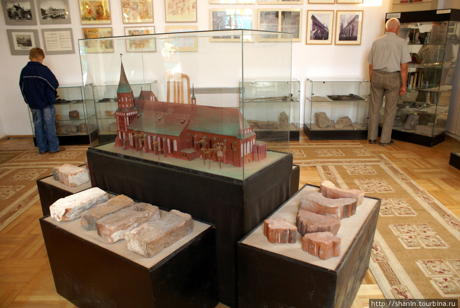 Музей собора в зале музея собора Калининград, Россия