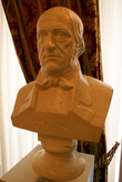 Бюст немецкого философа  Гегеля в музее собора в Калининграде