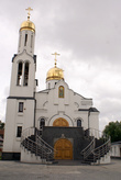 Колокольня церкви Тихона Задонского в Полесске