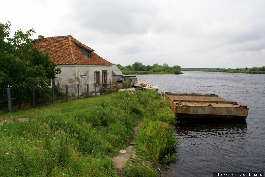 Река Дейма в Полесске Полесск, Россия