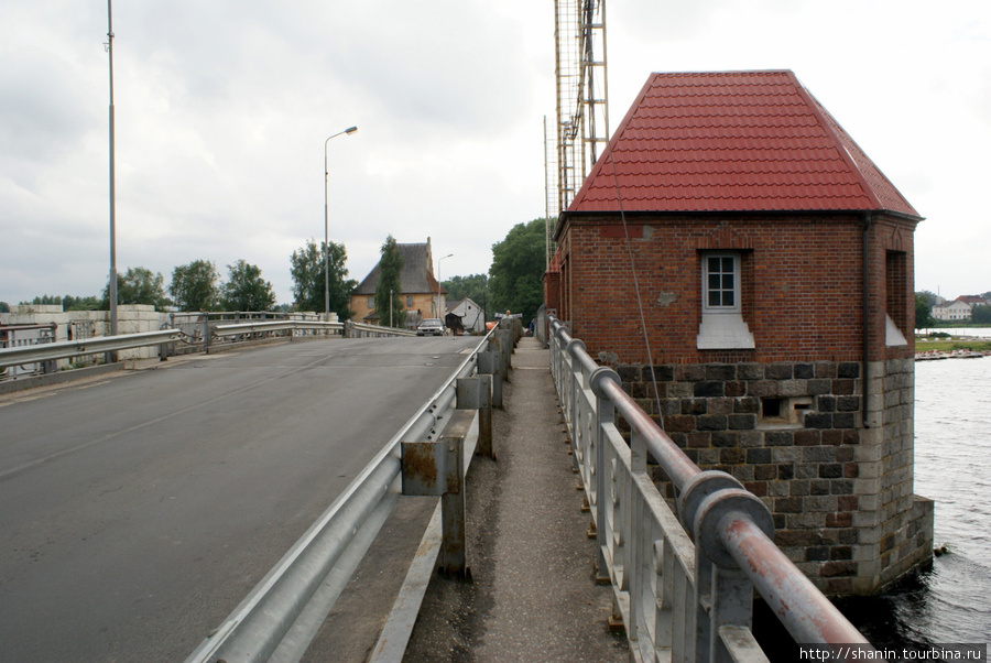 На Орлином мосту в Полесске Полесск, Россия