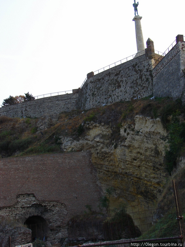 За стеной крепости Белград, Сербия